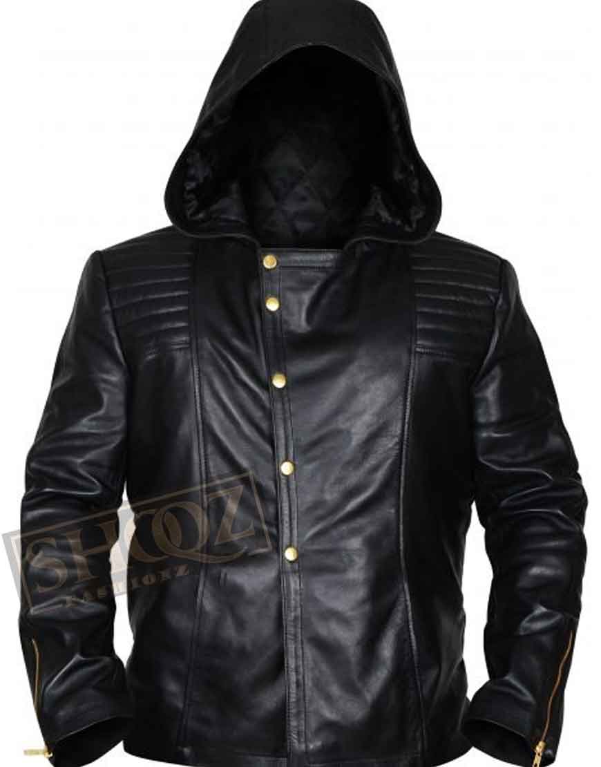 Mortal Instruments Jamie Campbell Black Hoodie Jacket